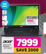 Acer Intel Core i5 Notebook