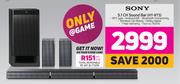 Sony 5.1CH Sound Bar HT-RT3