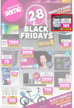 Game : 28 Black Fridays Week 4 (25 November - 29 November 2020), page 1