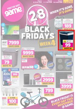 Game : 28 Black Fridays Week 4 (25 November - 29 November 2020), page 1