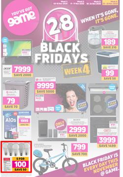 Game : 28 Black Fridays Week 4 (25 November - 29 November 2020), page 1