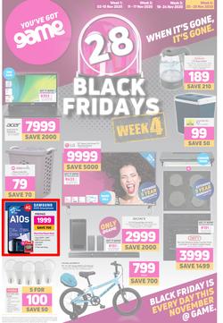 Game : 28 Black Fridays Week 4 (25 November - 29 November 2020), page 1