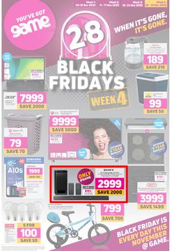 Game : 28 Black Fridays Week 4 (25 November - 29 November 2020), page 1