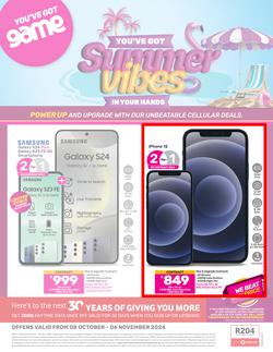 Game Cellular : Vodacom (08 October - 06 November 2024), page 1