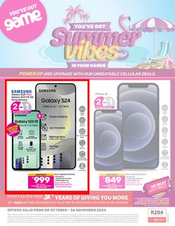Game Cellular : Vodacom (08 October - 06 November 2024), page 1