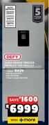 Defy 323L Fridge/Freezer Metallic WD DAC627