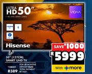Hisense 127cm (50") Smart UHD TV