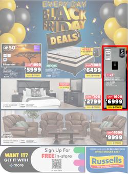 Russells : Black Friday Deals (11 November - 02 December 2024), page 1