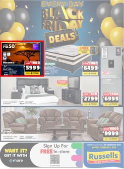 Russells : Black Friday Deals (11 November - 02 December 2024), page 1