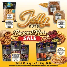 Jolly Nuts : Beyond Nuts Sale (13 May - 31 May 2026)