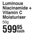 Olay Luminous Niacinamide+ Vitamin C Moisturiser-50g