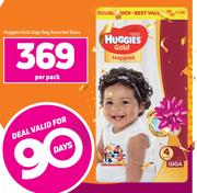 Huggies Gold Giga Bag Assorted Sizes-Per Pack
