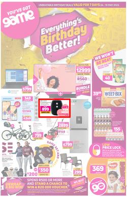 Game : Everything's Birthday Better (04 May - 10 May 2022), page 1