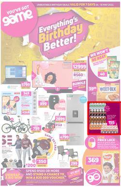 Game : Everything's Birthday Better (04 May - 10 May 2022), page 1