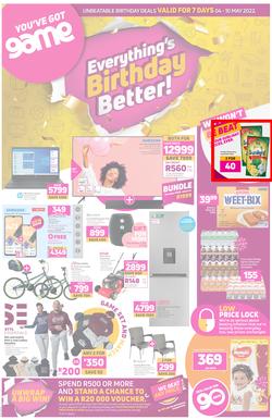 Game : Everything's Birthday Better (04 May - 10 May 2022), page 1