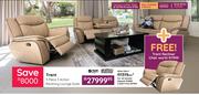  Grafton Everest Trent 3 Piece 3 Action Reclining Lounge Suite