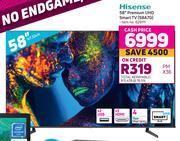 Hisense 58" Premium UHD Smart TV 58A7G