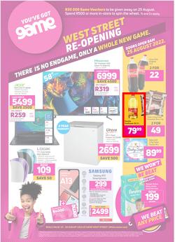 Game : West Street Re-Opening (25 August - 28 August 2022), page 1