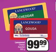 Lancewood Cheese Assorted-900g Each