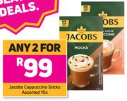Jacobs Cappuccino Sticks Assorted 10's Pack-For Any 2