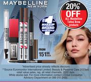 Maybelline Tatoo Brow Products-Each