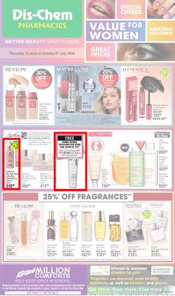Dis-Chem : Value For Women (13 June - 07 July 2024), page 1