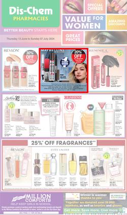 Dis-Chem : Value For Women (13 June - 07 July 2024), page 1