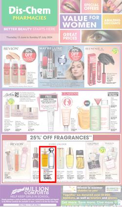 Dis-Chem : Value For Women (13 June - 07 July 2024), page 1