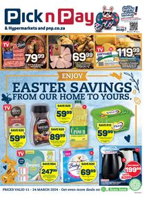 Pick n Pay Western Cape : Easter Savings (11 March - 24 March 2024)