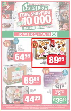 KWIKSPAR TOWN EASTERN CAPE : Kwikspar (24 November - 6 December 2020), page 1