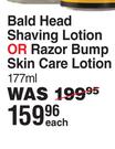 Arlo's Bald Head Shaving Lotion Or Razor Bump Skin Care Lotion-177ml Each