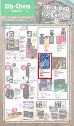 Dis-Chem : Spoil Dad This Father's Day (16 May - 16 June 2024), page 1