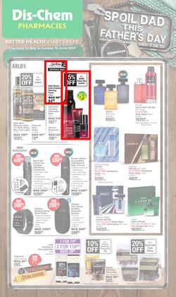 Dis-Chem : Spoil Dad This Father's Day (16 May - 16 June 2024), page 1