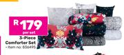 3 Piece Comforter Set-Per Set