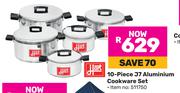 Hart 10 Piece J7 Aluminium Cookware Set