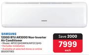 Samsung 12000 BTU AR3000 Non-Inverter Air Conditioner AR12CQHGWKN/AR12CQHG-Each