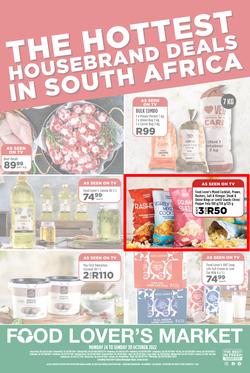 Food Lover's Market Western Cape : The Hottest Housebrand Deals In South Africa (24 October - 30 October 2022), page 1