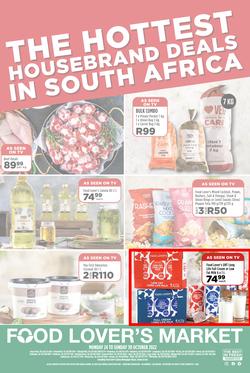 Food Lover's Market Western Cape : The Hottest Housebrand Deals In South Africa (24 October - 30 October 2022), page 1