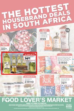 Food Lover's Market Western Cape : The Hottest Housebrand Deals In South Africa (24 October - 30 October 2022), page 1