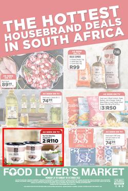 Food Lover's Market Western Cape : The Hottest Housebrand Deals In South Africa (24 October - 30 October 2022), page 1