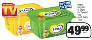 Flora Regular Or Light Fat Spread Tub (Excl. Gold)-1Kg Each