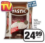 Tastic Long Grain Parboiled Rice-2Kg