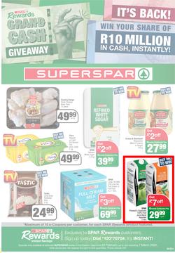 SUPERSPAR EASTERN CAPE : Grand Cash Giveaway (22 February - 07 March 2022) | Valid In Bluewater Bay, Despatch, Gelvandale, Hunters Retreat, Nick's Food Berea, Mount Pleasant, Newton Park, Sunridge, page 1