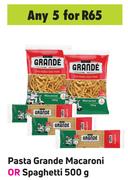 Pasta Grande Macaroni Or Spaghetti-For Any 5 x 500g