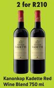 Kanonkop Kadette Red Wine Blend-For 2 x 750ml