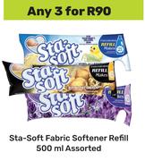 Sta-Soft Fabric Softener Refill Assorted-For Any 3 X 500ml