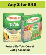 Futurelife Tots Cereal Assorted-For Any 2 X 250g