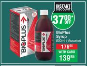 Bioplus Syrup Assorted-500ml