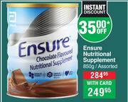 Ensure Nutritional Supplement Assorted-850g