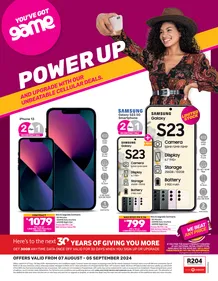 Game Cellular : Power Up (07 August - 05 September 2024)